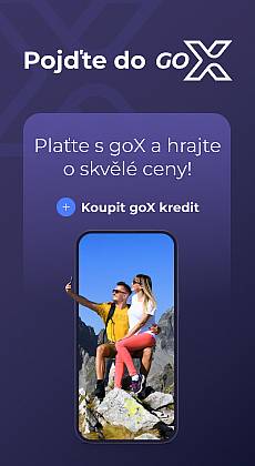 Plaťte s goX a vyhrajte skvělé ceny!